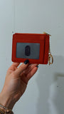 Upcycled GG Keychain Wallet (Selena Red)