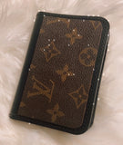 Upcycled LV Detective Shield Holder